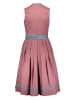 Almsach Dirndl in Hellblau/ Altrosa