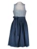 Almsach Dirndl in Dunkelblau/ Blau