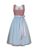 Alpenfee Dirndl ''Anka'' in Rosa/ Hellblau