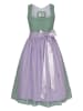 Alpenfee Dirndl in Grün/ Lila