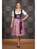 Edelnice Dirndl "Alpentraum" in Schwarz/ Beere