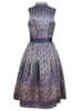 Edelnice Dirndl "Marianna" in Blau/ Silber