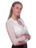 Edelnice Dirndlbluse "Amelie" in Weiß