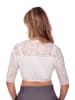 Edelnice Dirndlbluse "Thesi" in Weiß