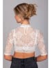 Edelnice Dirndlbluse "Sissi" in Creme