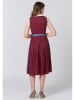 Stockerpoint Dirndl "Julina" in Bordeaux/ Hellblau