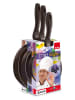 Ibili 3-delige set: braadpannen "Chef Style" zwart