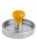 Ibili Burgerform in Silber/ Gelb - Ø 11 cm