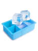 Ibili Ijsblokjesvorm ''Square'' blauw - (B)21,5 x (H)5 x (D)11,5 cm