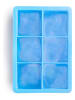 Ibili Forma "Square" w kolorze niebieskim do kostek lodu - 21,5 x 5 x 11,5 cm