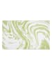 Egeria Badvorleger "Marble" in Grün/ Weiß