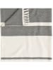 Egeria Saunatuch "Pestemal" in Creme/ Schwarz