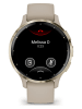 Garmin GPS-Smartwatch "Venu® 3S" in Grau/ Gold