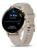 Garmin GPS-Smartwatch "Venu® 3S" in Grau/ Gold