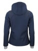 Peak Mountain Softshelljas "Abra" donkerblauw