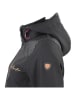 Peak Mountain Softshelljacke "Abra" in Schwarz/ Pink