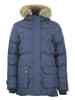 Peak Mountain Parka "Anabel" w kolorze granatowym