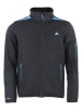 Peak Mountain Softshelljacke "Capron" in Anthrazit/ Blau