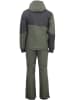 Peak Mountain 2-delige ski-/snowboardoutfit "Cardio" kaki/grijs