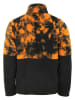 Peak Mountain Fleecejacke "Cefran" in Schwarz/ Orange