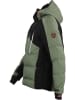 Peak Mountain Ski-/ Snowboardjacke "Cordiere" in Khaki/ Schwarz
