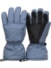 Peak Mountain Ski-/ Snowboardfingerhandschuhe "Monster" in Blau/ Blau