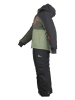 Peak Mountain 2-delige ski-/snowboardoutfit antraciet/kaki