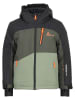 Peak Mountain 2-delige ski-/snowboardoutfit antraciet/kaki