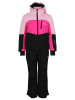 Peak Mountain 2-delige ski-/snowboardoutfit "Fabiola" zwart/roze