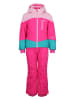 Peak Mountain 2-delige ski-/snowboardoutfit roze/lichtblauw