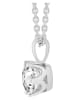 Diamonds lab grown Weißgold-Anhänger mit Diamant