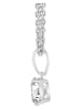 Diamonds lab grown Weißgold-Anhänger mit Diamant