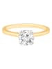 Diamonds lab grown Gold-Ring mit Diamanten