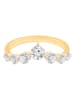 Diamonds lab grown Gold-Ring mit Diamanten