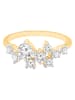 Diamonds lab grown Gold-Ring mit Diamanten