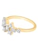 Diamonds lab grown Gold-Ring mit Diamanten