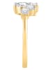 Diamonds lab grown Gold-Ring mit Diamanten
