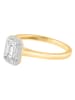 Diamonds lab grown Gold-Ring mit Diamanten