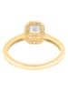 Diamonds lab grown Gold-Ring mit Diamanten