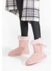 Gooce Leder-Winterstiefel "Alissa" in Rosa