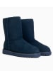 Gooce Leder-Winterstiefel "Sawel Waterproof" in Dunkelblau