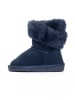 Gooce Leder-Winterboots "Britany" in Dunkelblau