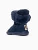 Gooce Leder-Winterboots "Britany" in Dunkelblau