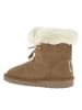 Gooce Leder-Winterboots "Agarita" in Hellbraun