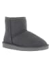 Gooce Leder-Winterboots "Thimble" in Anthrazit