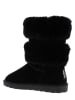 Gooce Leder-Winterstiefel "Mara" in Schwarz