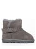 Gooce Leder-Winterboots "Britney" in Grau