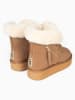 Gooce Leder-Winterboots "Agarita" in Hellbraun