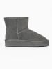 Gooce Leder-Winterboots "Thimble" in Grau
