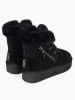 Gooce Leder-Winterboots "Agarita" in Schwarz